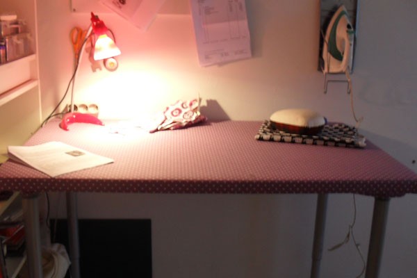My pressing table