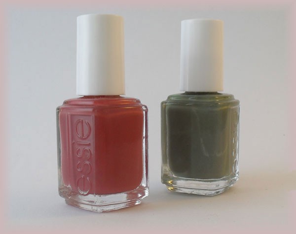 My new Essies. They're called 'In Stitches' and 'SewPsyched'. How could I not buy them?