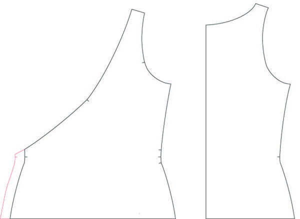 pattern hack rachel dress