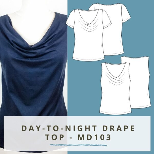 103 - Day-toNight Drape Top