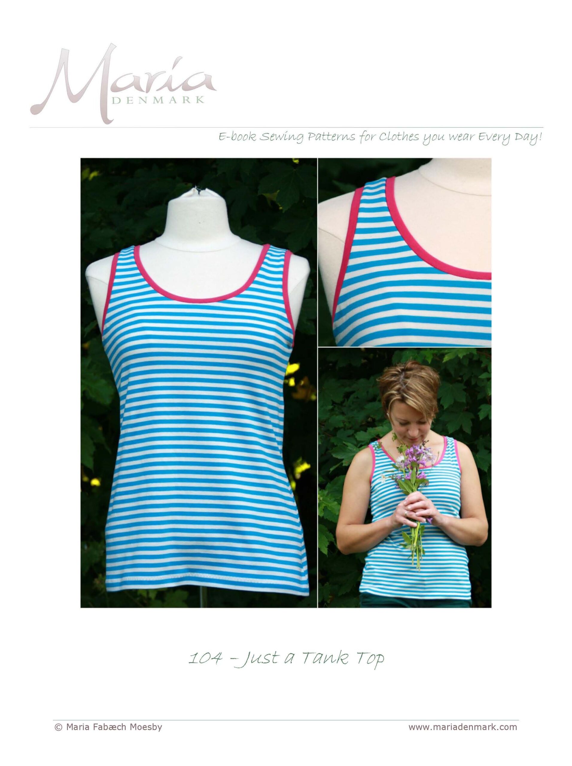 104 – Just a Tank Top  Sewing Life by MariaDenmark