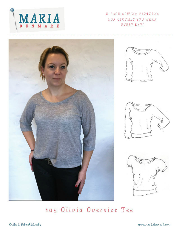 oversized t shirt sewing pattern