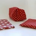 polka dot pouches