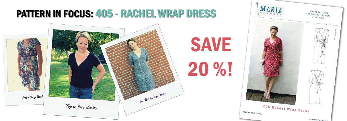 Pattern in Focus: 405 Rachel Wrap Dress