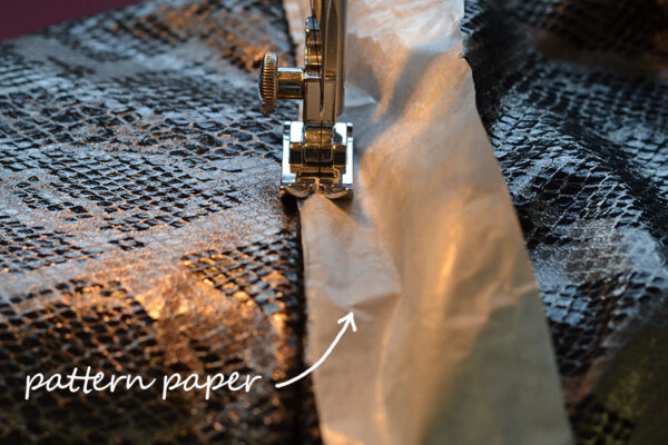 Sewing Leather at mariaDenmark.com