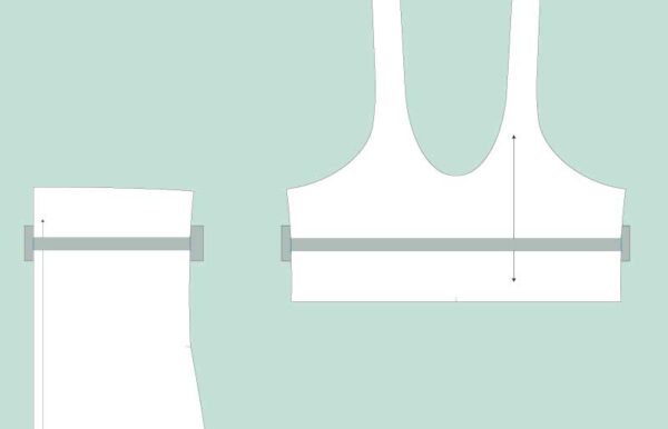How to lengthen the bodice