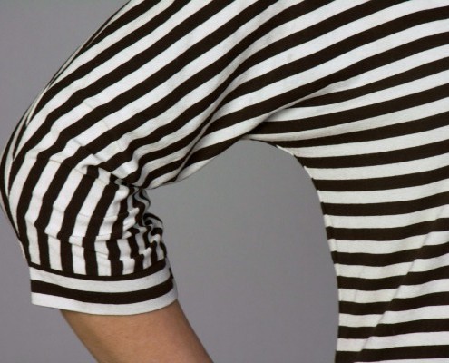 Lenghtening the sleeves of a kimono tee - MariaDenmark