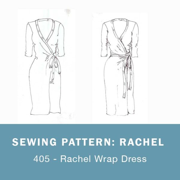 Rachel wrap dress sewing pattern