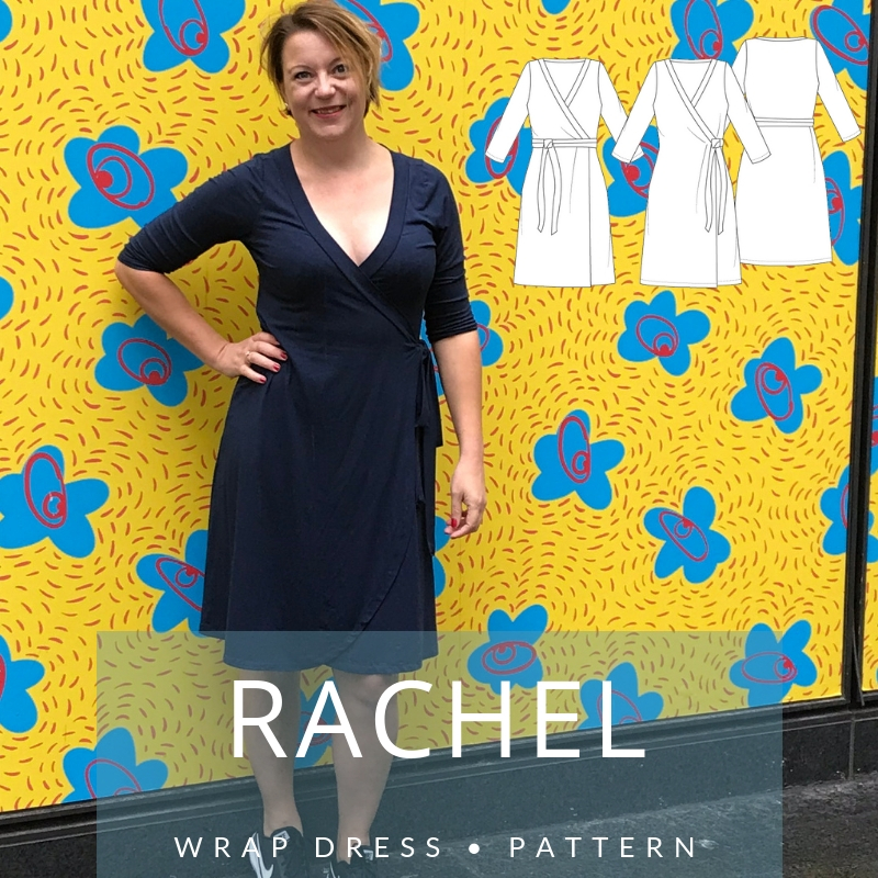 Pattern Roundup: Knit Wrap Dresses ...