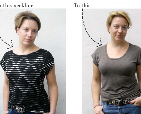 Design your own neckline