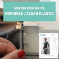 invisible clear elastic neckline