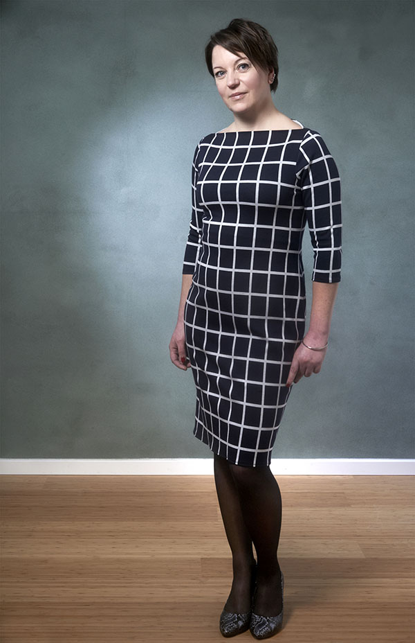 NEW SEWING PATTERN: 407 – Annika Boat Neck Dress