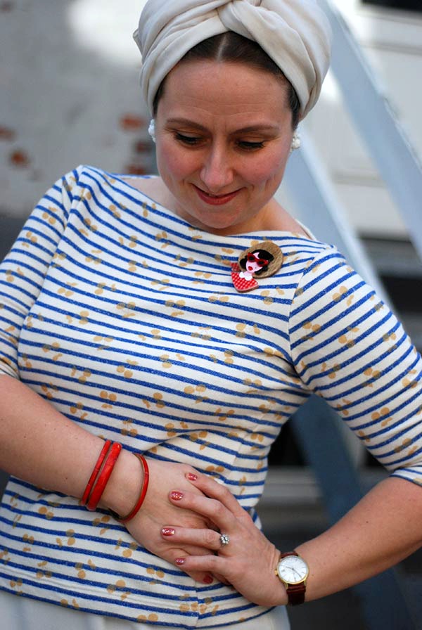 It’s all in the fabric (and styling): Sew a Vintage-y Annika