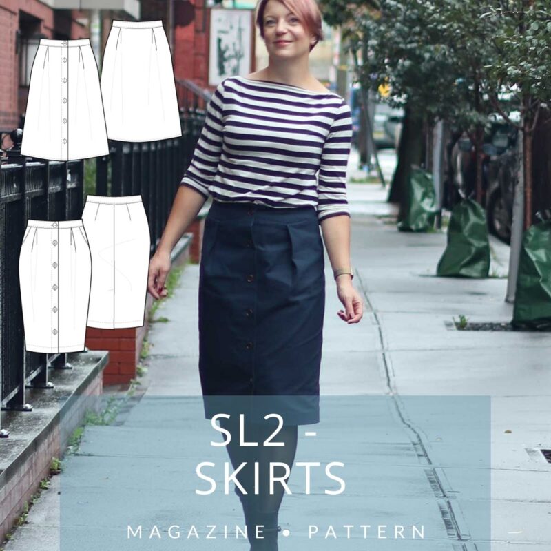 SL 2 - SKIRTS Sewing Patterns + Magazine