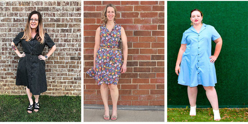 SL 4 - Shirt Dress Vintage-styled Sewing Pattern + magazine - Image 3