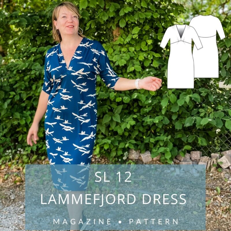 SL 12 - LAMMEFJORD DRESS Sewing Pattern + Magazine