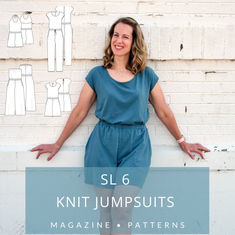 SL 6 - Knit Jumpsuits Sewing Pattern