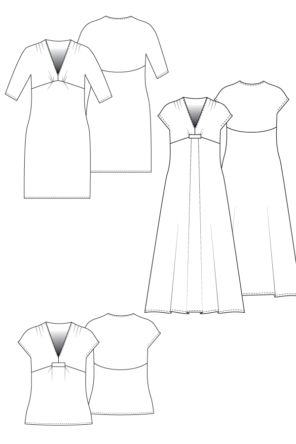 SL 12 – LAMMEFJORD DRESS Sewing Pattern + Magazine | Sewing Life by ...