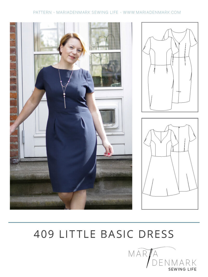 409 - Little Basic Dress Sewing Pattern - SL 13 - Image 8