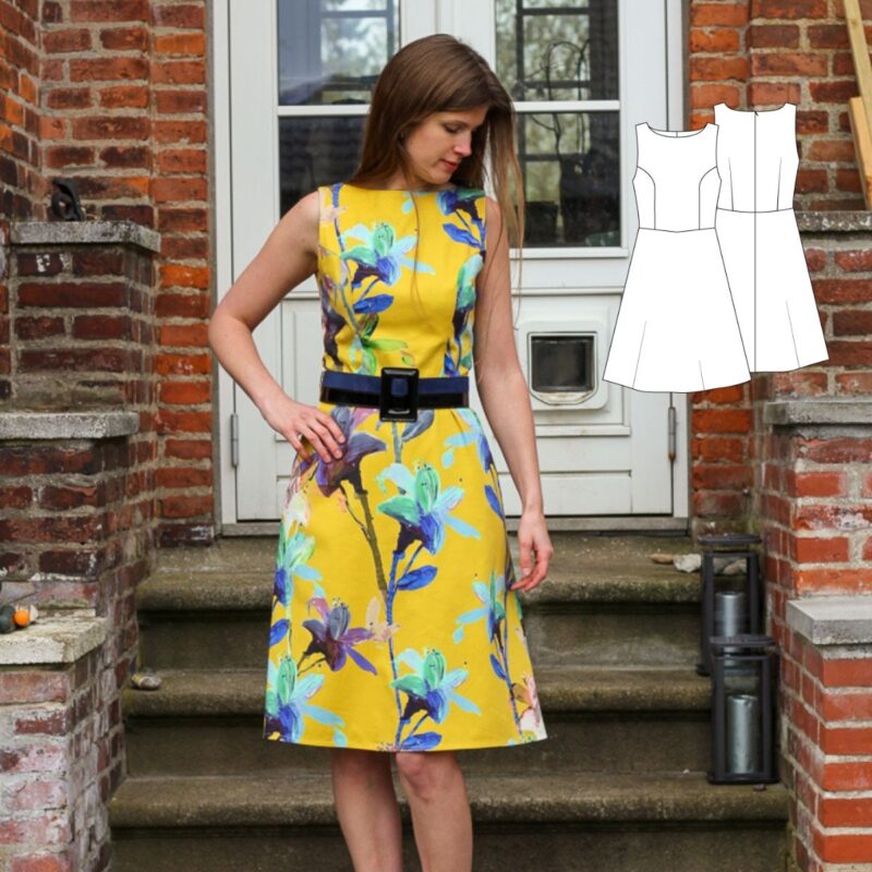 409 - Little Basic Dress Sewing Pattern - SL 13 - Image 2