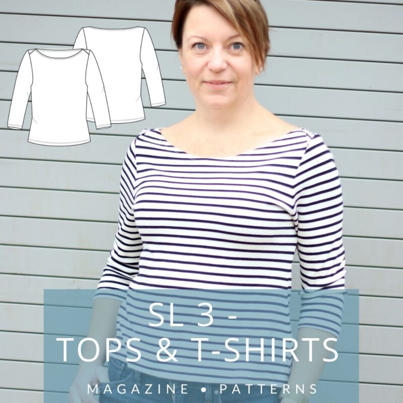 SL 3 - Tops & T-shirts Sewing Patterns - MariaDenmark Sewing Life