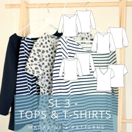 SL 3 - Tops & T-shirts Sewing Patterns - MariaDenmark Sewing Life