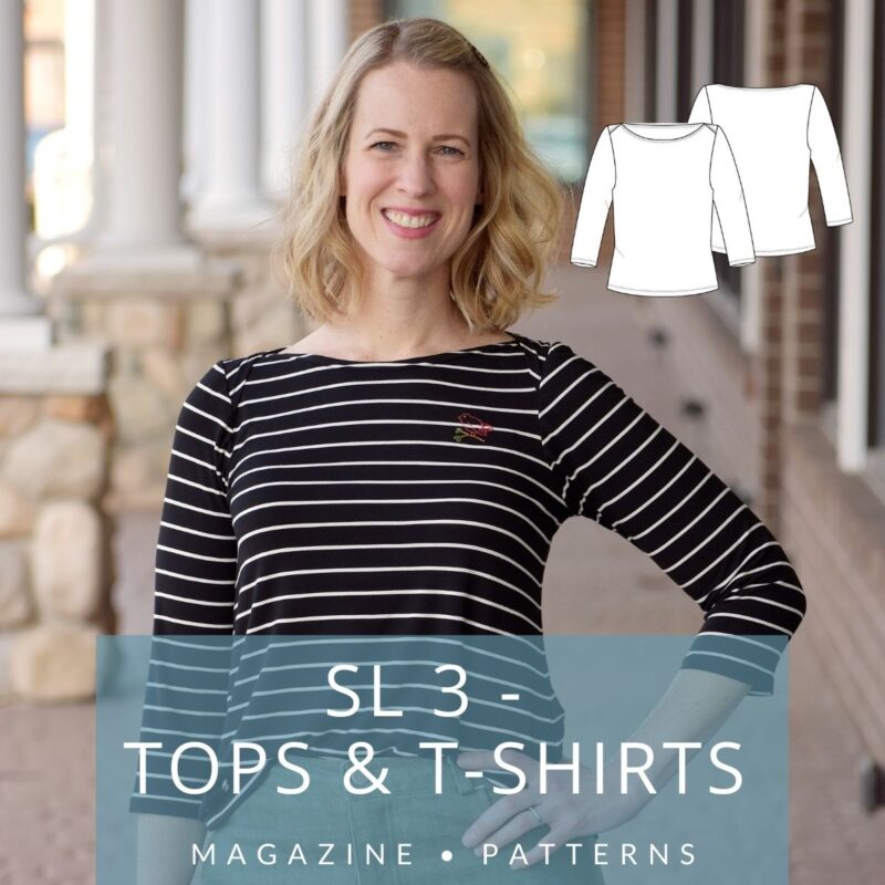 SL 3 - Tops & T-shirts Sewing Patterns - Image 8