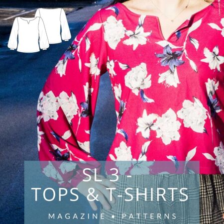 SL 3 - Tops & T-shirts Sewing Patterns - MariaDenmark Sewing Life