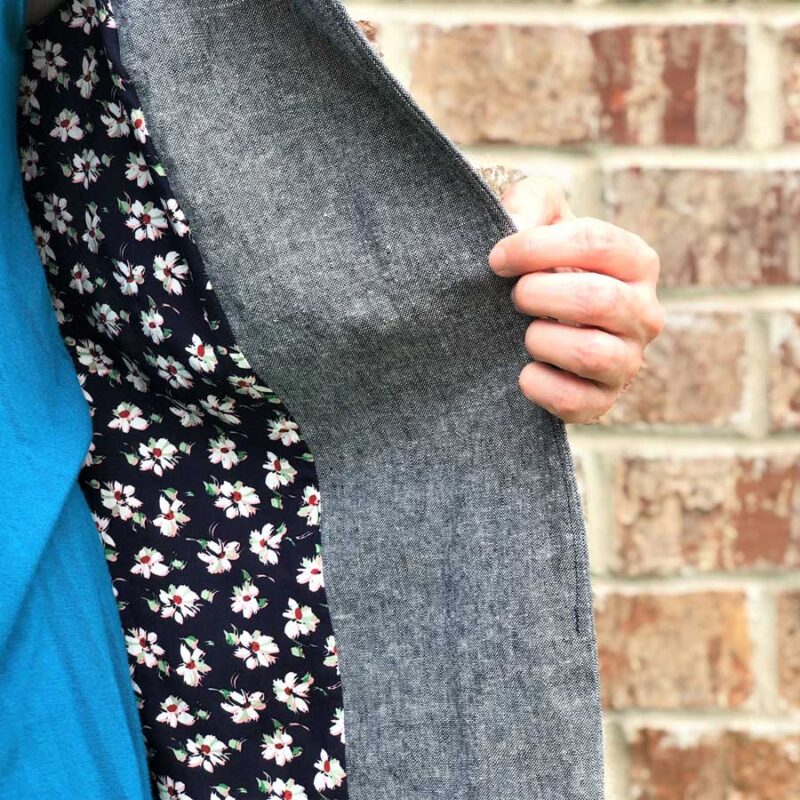 SL 7 - Blazer Jacket Sewing Pattern - Image 8