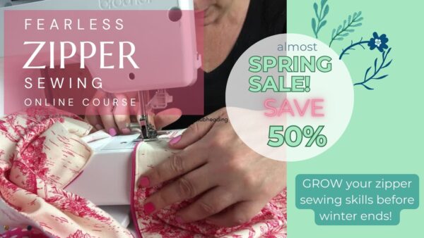 Fearless Zipper Sewing Online Course